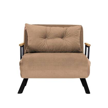 Calicosy - Slaapfauteuil SANDO - B67 cm - Taupe