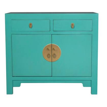 Fine Asianliving Chinese Kast Blue Lagoon - Multicolor