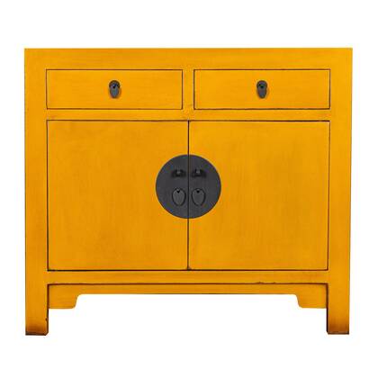 Fine Asianliving Chinese Kast Marigold Geel -