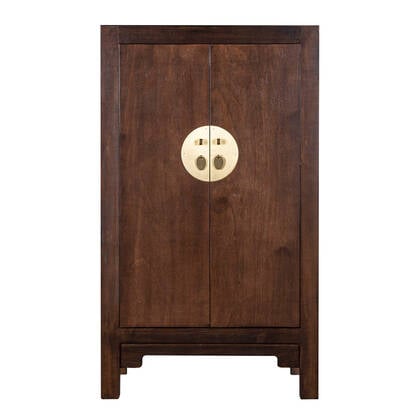 Fine Asianliving Chinese Kast Earthy Bruin -