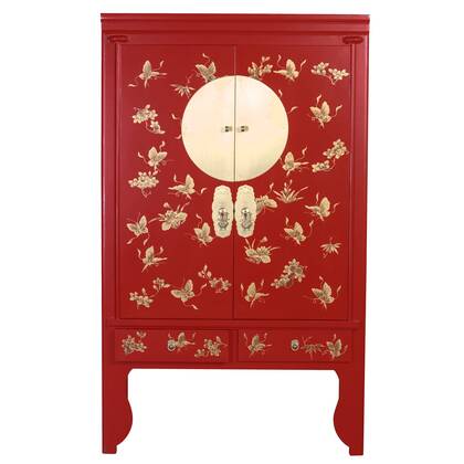 Fine Asianliving Chinese Bruidskast Lucky Rood Multicolor
