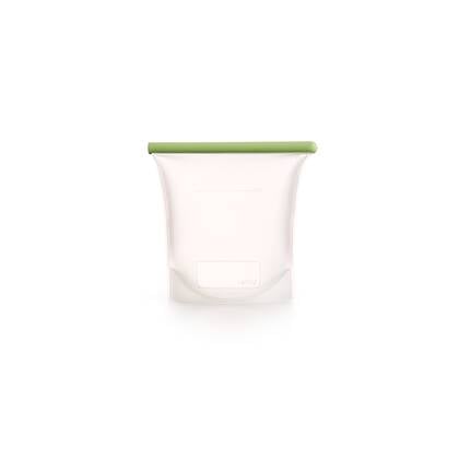 Vershoudzak Staand 1,5 L, Herbruikbaar - Green Groen