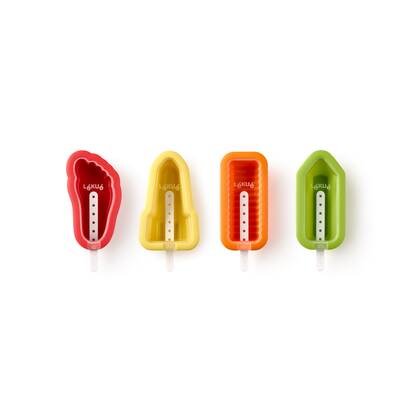 IJslolly Vormen Iconic, 4 st. - Mixed Multicolor