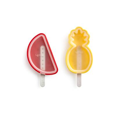 IJslolly Vormen Tropisch, 4 st. - Mixed Multicolor
