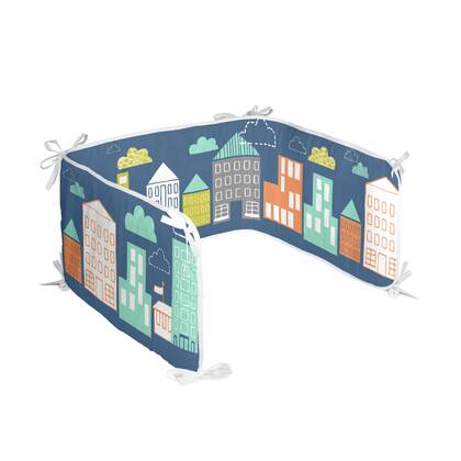 Holidays Wiegwieg 210x40 cm Moshi Moshi, Veelkleurig, 100% katoen, de kwaliteit van 150 hilos Multicolor