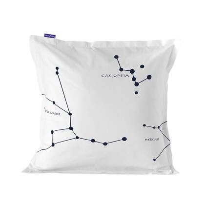 Blanc Kussenhoes Cosmos Multicolor