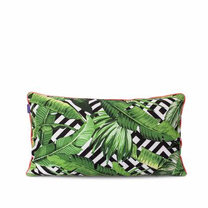 Beverly hills Decoratieve kussen 50x30 cm Happyfriday, Veelkleurig, 100% katoen, de kwaliteit van 200 Gr x m2 Multicolor