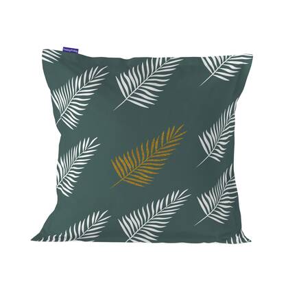 Blanc Kussensloop Foliage Mint Multicolor