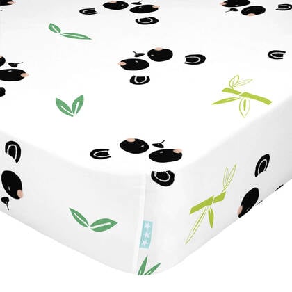 Moshi Moshi Hoeslaken Panda Garden Multicolor