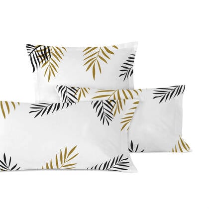 Blanc Kussensloop Foliage Multicolor