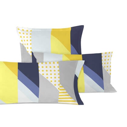 Blanc Kussensloop Geo Dot Multicolor