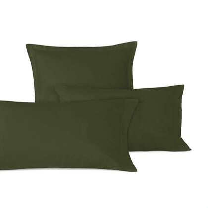 Basic Set van 2 kussenslopen Basic Groen