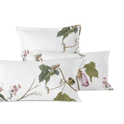 Happy Friday Set van 2 kussenslopen Blooming Multicolor