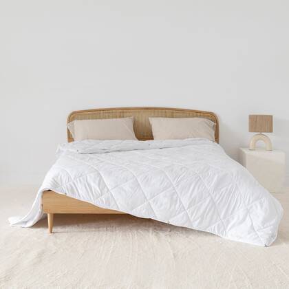Happy Basics 4-Seizoenendekbed Maddy Wit