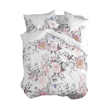 Happy Friday Dekbedovertrek Delicate Bouquet Multicolor