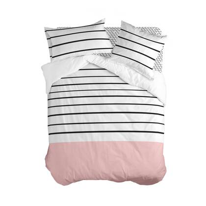 Blanc Dekbedovertrek Blush Multicolor