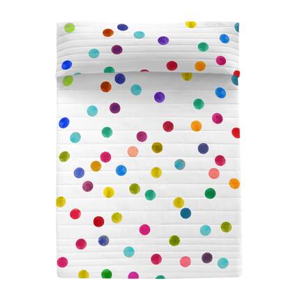 Happy Friday Bedsprei Confetti Multicolor
