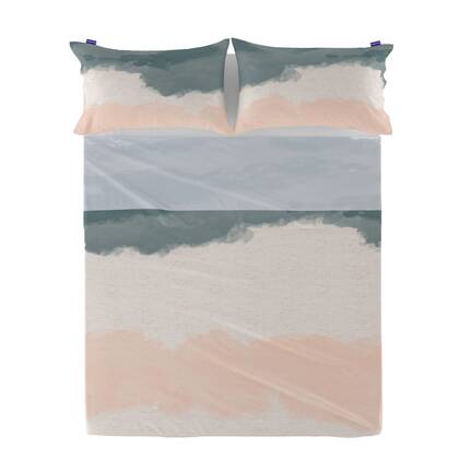 Seaside Laken Blanc, Veelkleurig, 100% katoen, de kwaliteit van 150 TC Multicolor