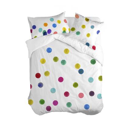 Happy Friday Dekbedovertrek Confetti Multicolor