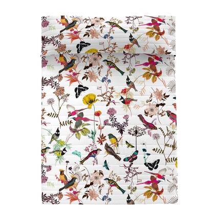 Happy Friday Bedsprei Birds of Paradise Multicolor