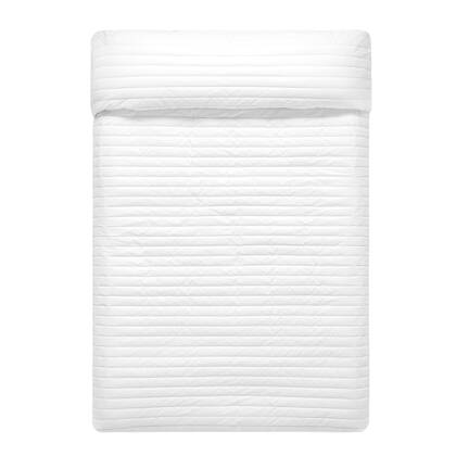 Happy Basics Bedsprei Dash Wit
