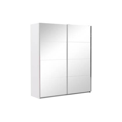 Goossens Kledingkast Miami - 226 cm breed 229 cm hoog Wit