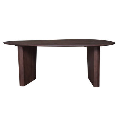 Home67 - Eettafel Rudo 200 x 110 cm - Espresso Mangohout Bruin