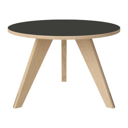 Bolia New Mood Salontafel - Witgepigmenteerd Geolied Eiken - Ø 60 cm - Grijs