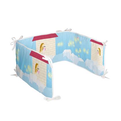Long braid Wiegwieg 210x40 cm Mr Fox, Veelkleurig, 100% katoen, de kwaliteit van 150 hilos Multicolor