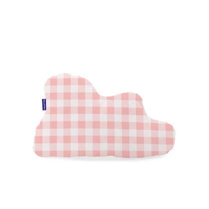 Vichy Kussen 60x40 cm Roze Basic Kids, Rosa, 100% katoen, de kwaliteit van 150 TC
