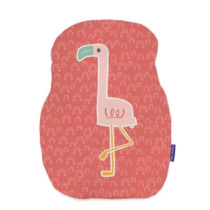 Hola Kussen 40x30 cm Moshi Moshi, Veelkleurig, 100% katoen, de kwaliteit van 150 hilos Multicolor