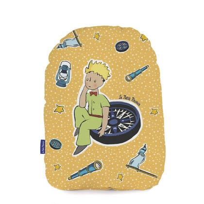Navigateur Kussen 40x30 cm Le Petit Prince, Veelkleurig, 100% katoen, de kwaliteit van 150 TC Multicolor