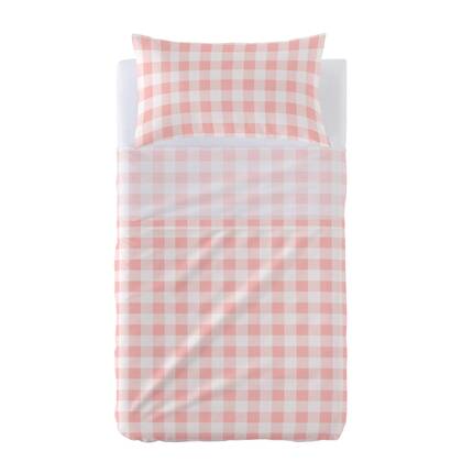 Vichy Laken Set ledikant 2-delig Roze Basic Kids, Rosa, 100% katoen, de kwaliteit van 150 TC