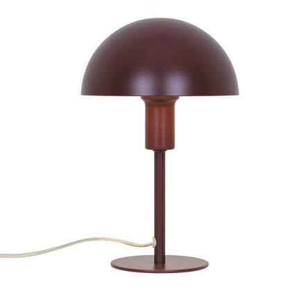 Nordlux Ellen Mini Tafellamp - Ø 16 cm - Bordeaux Rood