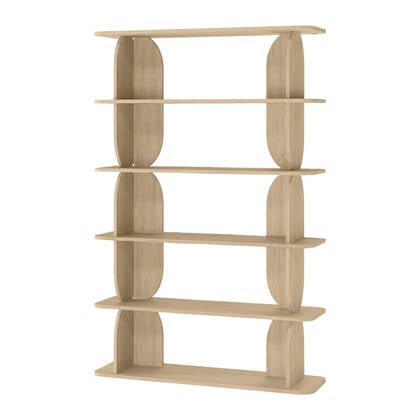 by fonQ Curbe Stellingkast - Naturel Bruin