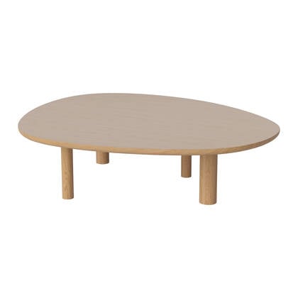Bolia Latch Salontafel - B 148 x D 128 cm - Geolied Eiken Bruin