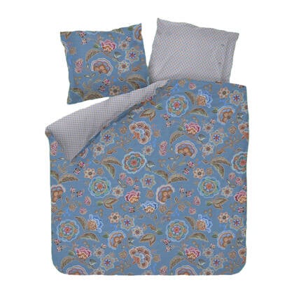 Pip Studio Matata Dekbedovertrek 200 x 200/220 cm - Blauw
