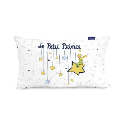 La nuit Kussenhoes 50x30 cm Le Petit Prince, Veelkleurig, 100% katoen, de kwaliteit van 150 hilos Multicolor