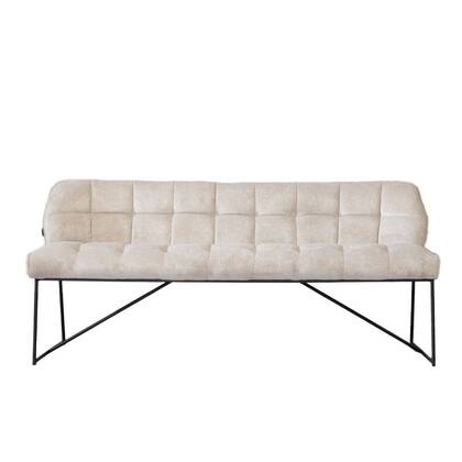 Bronx71 Scandinavische eetkamerbank Jelle 185 cm Taupe
