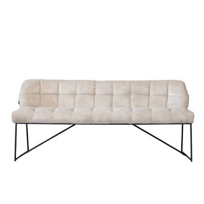 Bronx71 Scandinavische eetkamerbank Jelle 220 cm Taupe