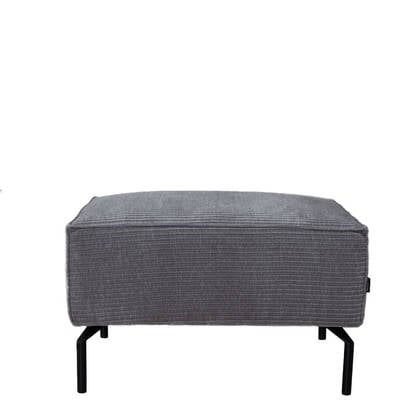 Bronx71 Hocker Kansas ribstof Taupe