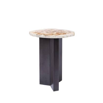 PTMD Bijzettafel Jisse - 30x35x53 cm - Hout - Naturel Multicolor