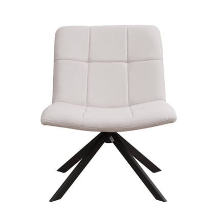 Bronx71 Scandinavische fauteuil Eevi gerecyclede stof off white Wit