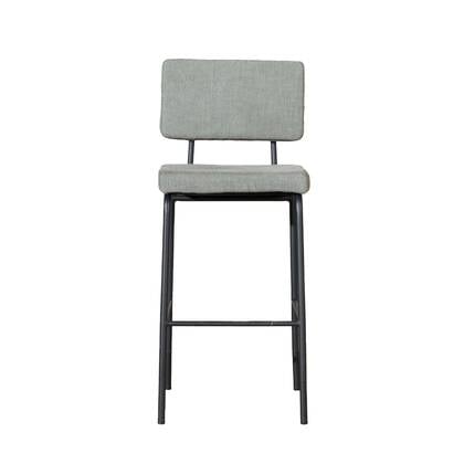 Bronx71 Scandinavische barkruk Espen gerecyclede stof 64-77 cm - Groen