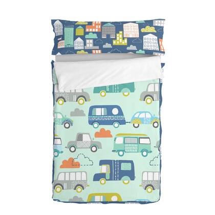 Holidays Noordse tas Moshi Moshi, Veelkleurig, 100% Katoen (buitenkant) 100% Polyester (vulling), de kwaliteit van 150 TC Multicolor
