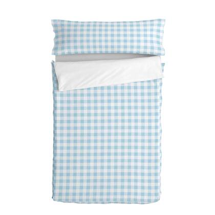 Vichy Noordse tas Blauw Basic Kids, Blauw, 100% Katoen (buitenkant) 100% Polyester (vulling), de kwaliteit van 150 TC