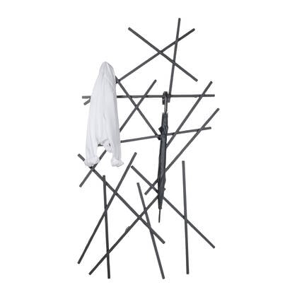 Spinder Design Matches Wandkapstok L - Zwart