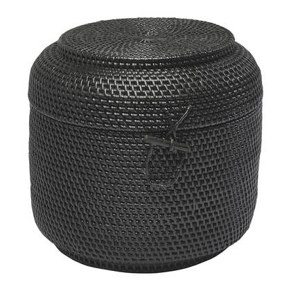 Aquanova Cino Opbergmand Ø 30 cm - Zwart