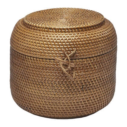 Aquanova Cino Opbergmand Ø 30 cm - Bruin