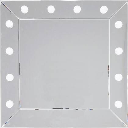 Kare Design Make Up Spiegel 81x81cm Zilver